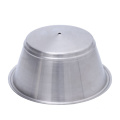 high quality customized polished brushed stainless steel lamp shades